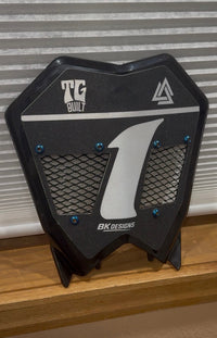 ETM RTR Vented Plate with titanium (black)