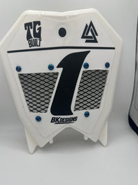 ETM RTR VENTED PLATE (White)