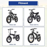 Full Twist Throttle with Key Ignition for Ridstar Q20