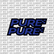 Pure Fork Tube Decal