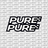 Pure Fork Tube Decal