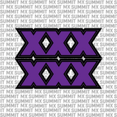 Talaria x3 "XXX" Fork Tube Decal