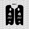 Fastace ALX13RC Fork Guard Decal