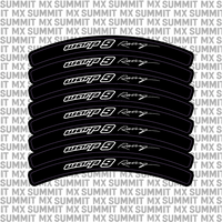 Warp 9 Rim Decals