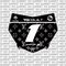 LV Number Plate Decal