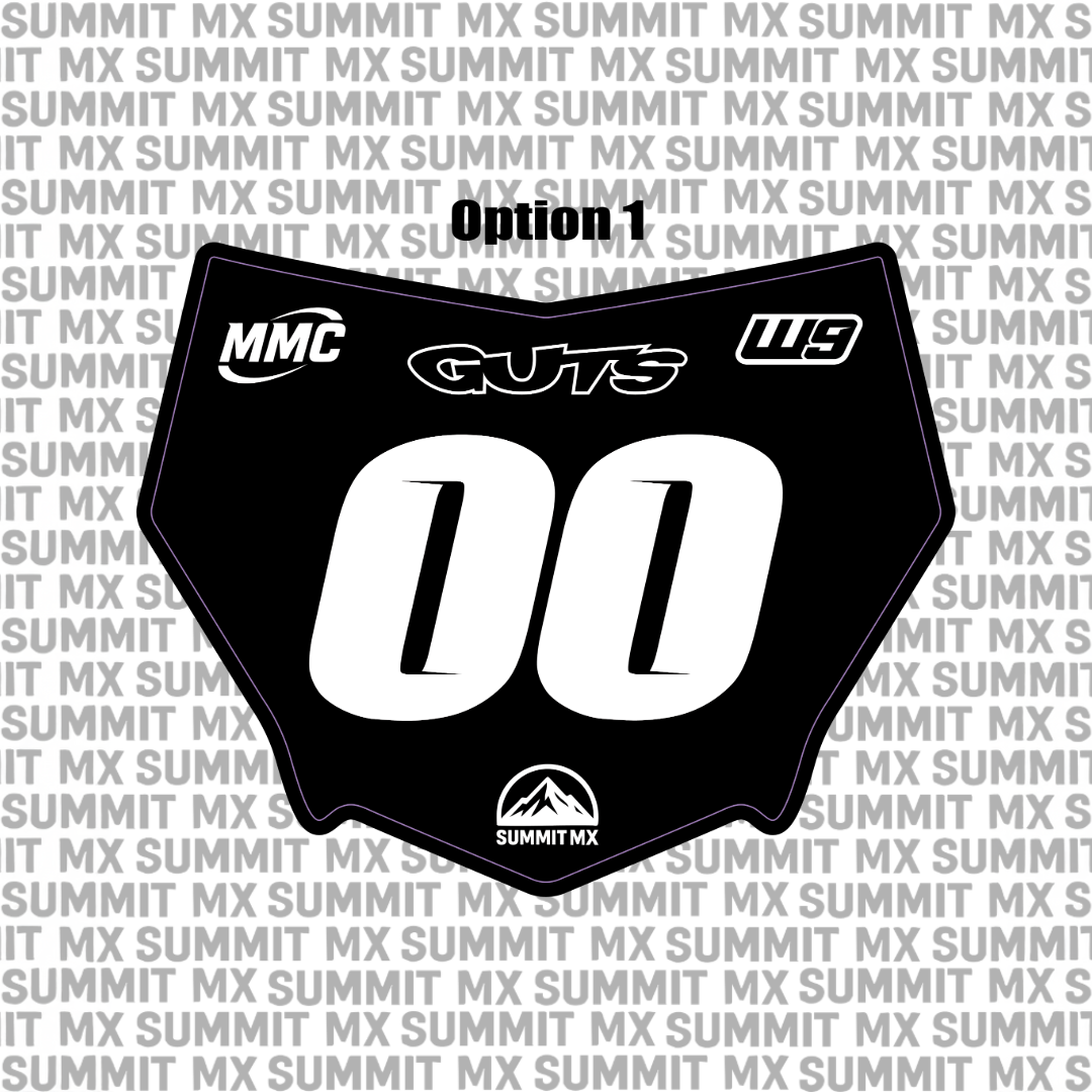 Motocutz Number Plate Decal