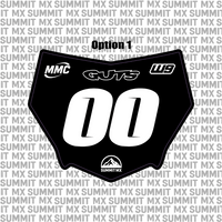 Motocutz Number Plate Decal