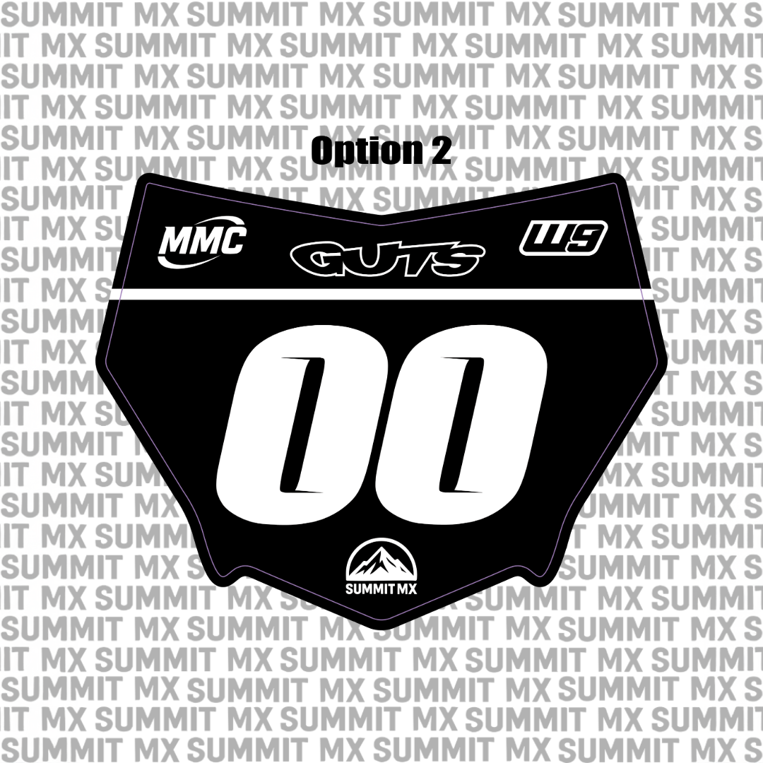Motocutz Number Plate Decal