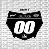 Motocutz Number Plate Decal