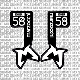 Marzocchi Bomber Fork Tube Decal