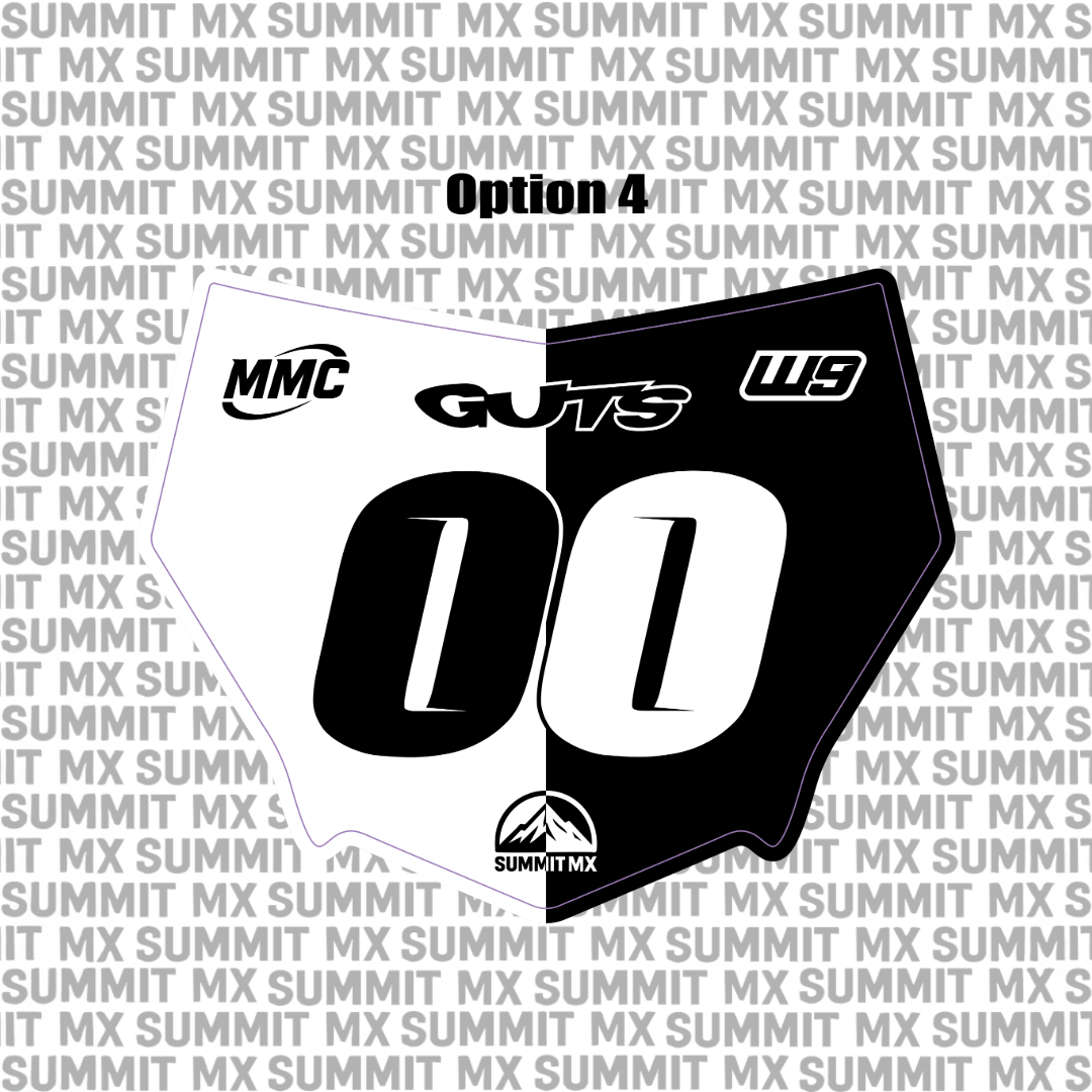 Motocutz Number Plate Decal