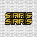 Sirris Fork Tube Decal