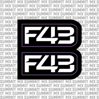 Sirris "F43" Fork Decal