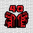 Fox 40 Fork Tube Decal