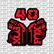 Fox 40 Fork Tube Decal