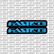 Fastace Fork Tube Decal (Without Fastace Icon)