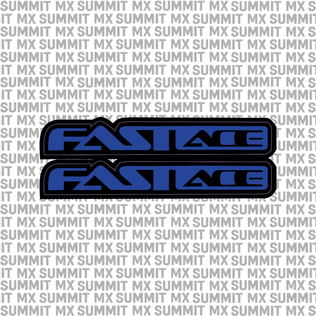 Fastace Fork Tube Decal (Without Fastace Icon)