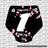Cherry Blossom Number Plate Decal