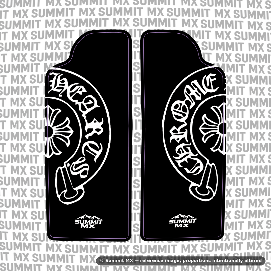 Chrome Hearts Fork Guard Decals