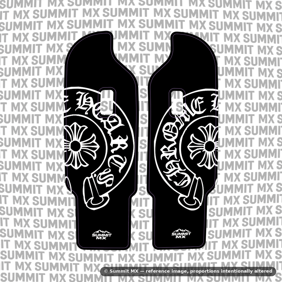 Chrome Hearts Fork Guard Decals