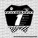 Finish Line Number Plate Decal