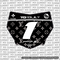 LV Number Plate Decal