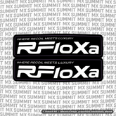 RFloXa "Where Recoil Meets Luxury" Fork Tube Decal