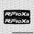 RFloXa "Where Recoil Meets Luxury" Fork Tube Decal