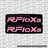 RFloXa "Where Recoil Meets Luxury" Fork Tube Decal