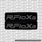 RFloXa "Where Recoil Meets Luxury" Fork Tube Decal