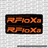 RFloXa "Where Recoil Meets Luxury" Fork Tube Decal