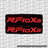 RFloXa "Where Recoil Meets Luxury" Fork Tube Decal