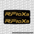 RFloXa "Where Recoil Meets Luxury" Fork Tube Decal