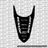 Surron Light Bee Extended Rear Fender Decal