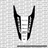 Surron Light Bee Extended Rear Fender Decal