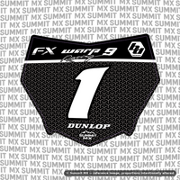 Vertex Number Plate Decal