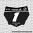 Vertex Number Plate Decal