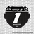 Vertex Number Plate Decal