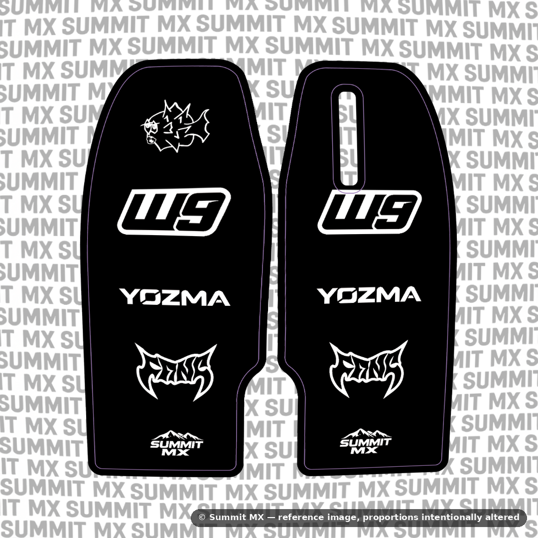 Yozma IN10 Fork Guard Decals