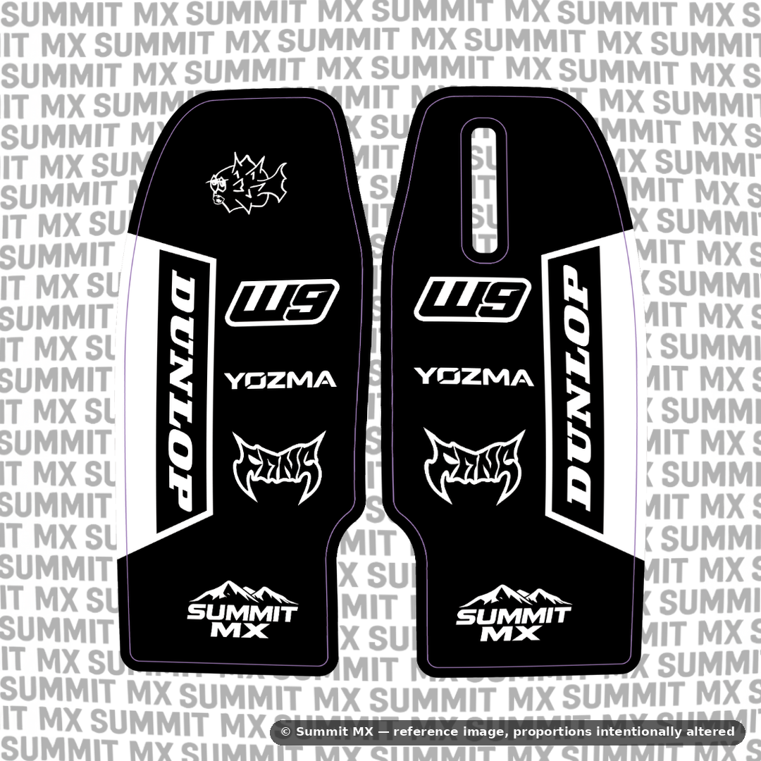 Yozma IN10 Fork Guard Decals