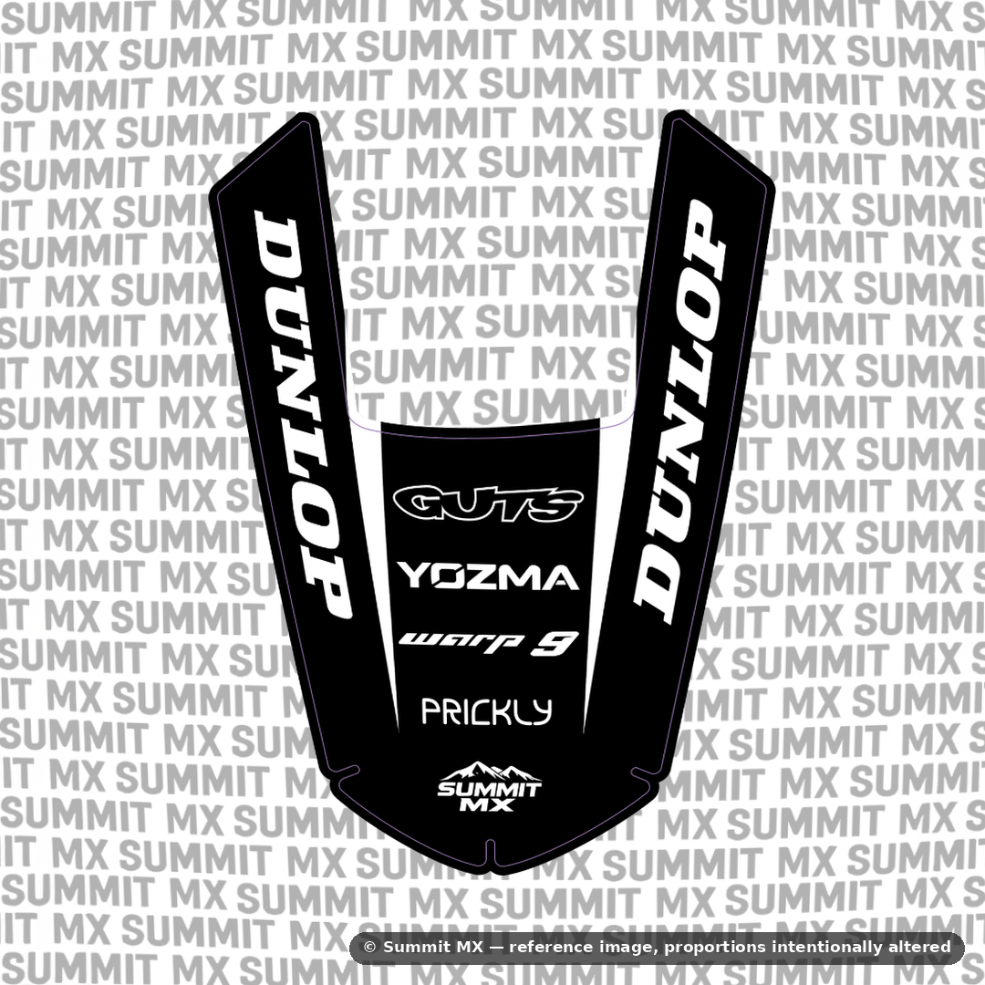 Yozma IN10 Rear Fender Decal